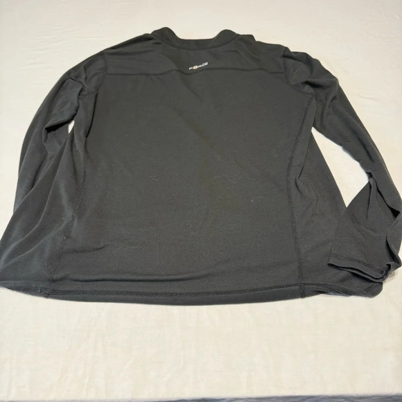 Carhartt Force Sweatshirt Womens Medium Black 1/4 Zip Pullover - Picture 8 of 9